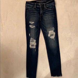 American Eagle size 4 short skinny jeans